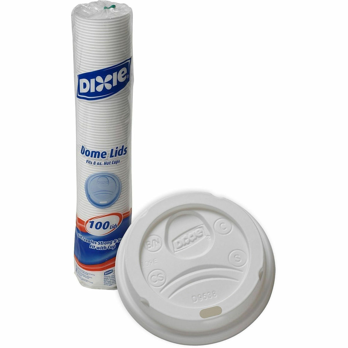 Dixie Small Hot Cup Lids by GP Pro