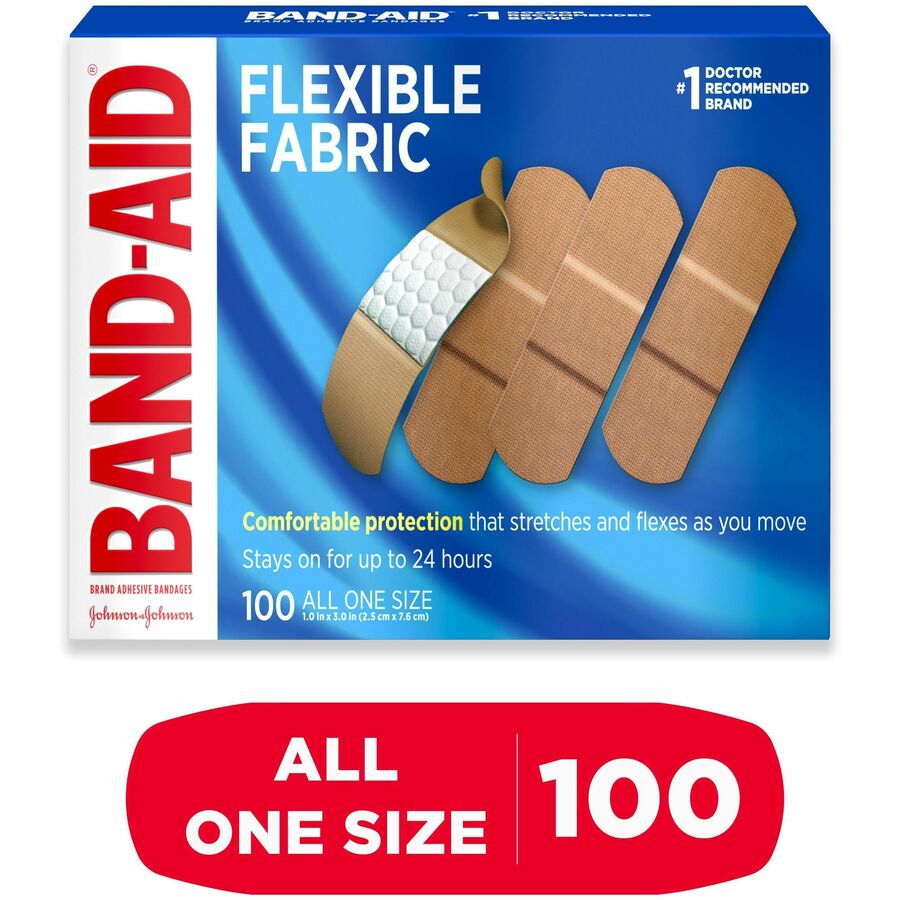 Band-Aid Flexible Fabric Adhesive Bandages