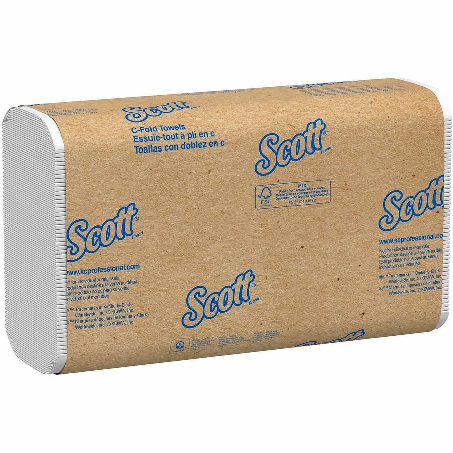 Scott® Essential C Fold Paper Towels with Fast-Drying Absorbency Pockets