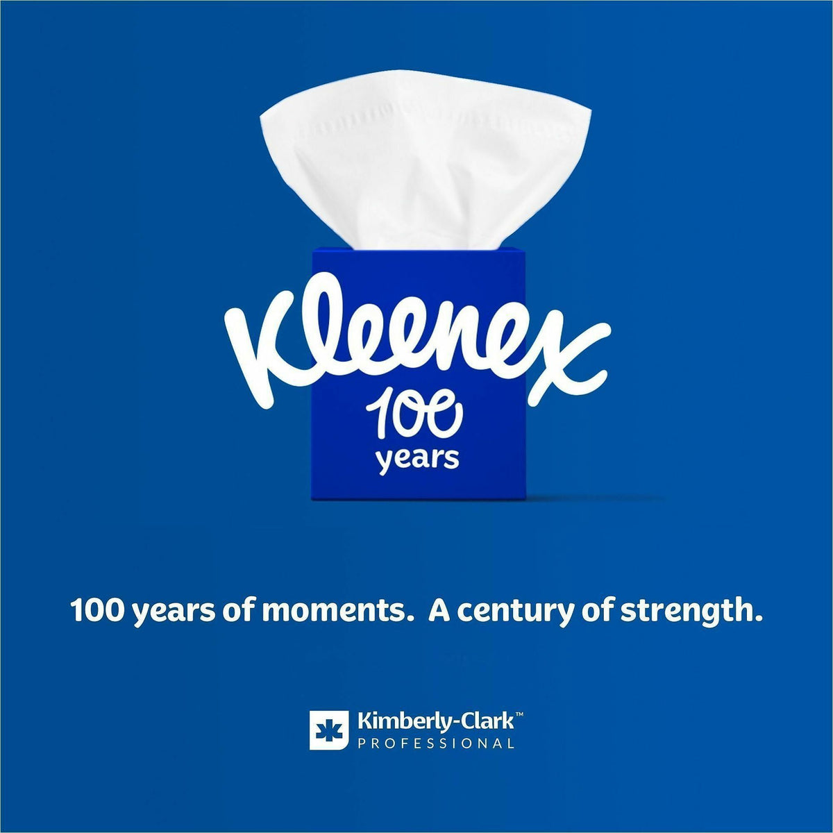Kleenex Professional Facial Tissue for Business - Flat Box