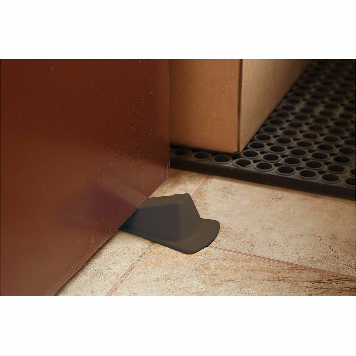Giant Foot Doorstop - Brown