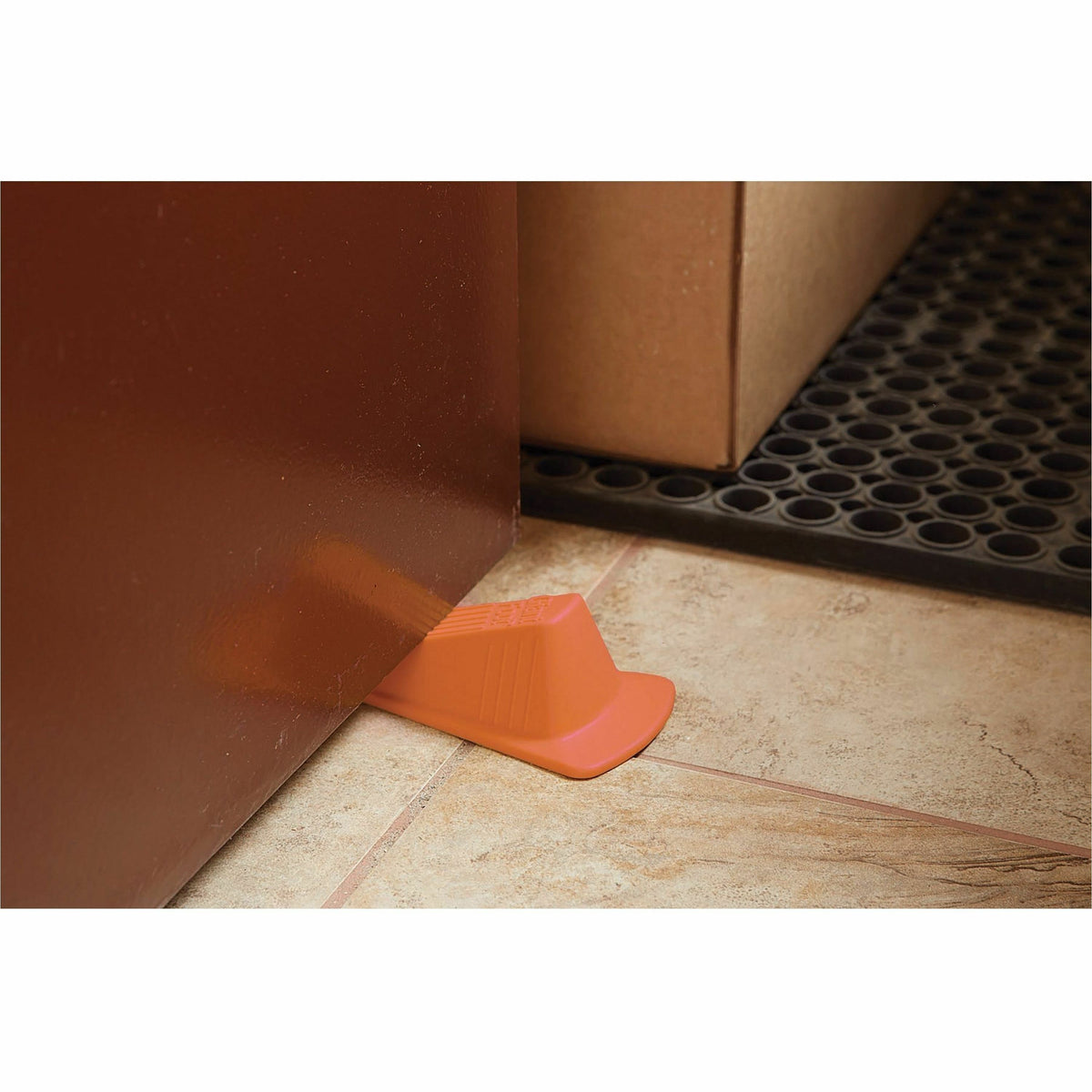Giant Foot Doorstop - Orange