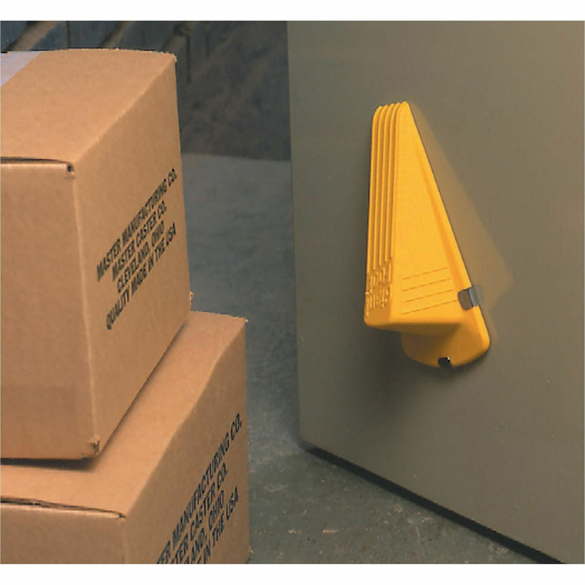 Giant Foot Magnetic Doorstop - Yellow