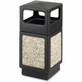 Safco Indoor/outdoor Square Receptacles