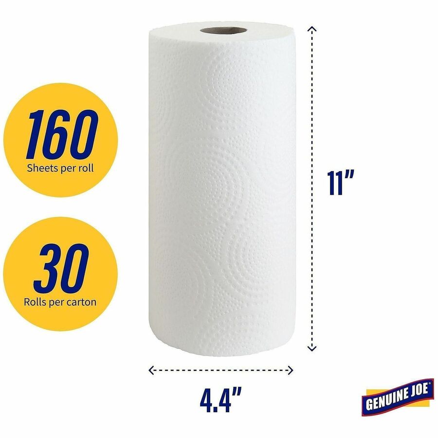 Genuine Joe Kitchen Roll Flexible Size Towels