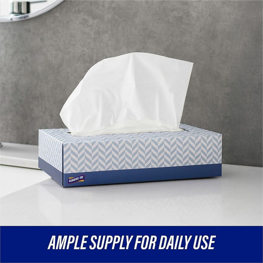 Genuine Joe 26100 Facial Tissue