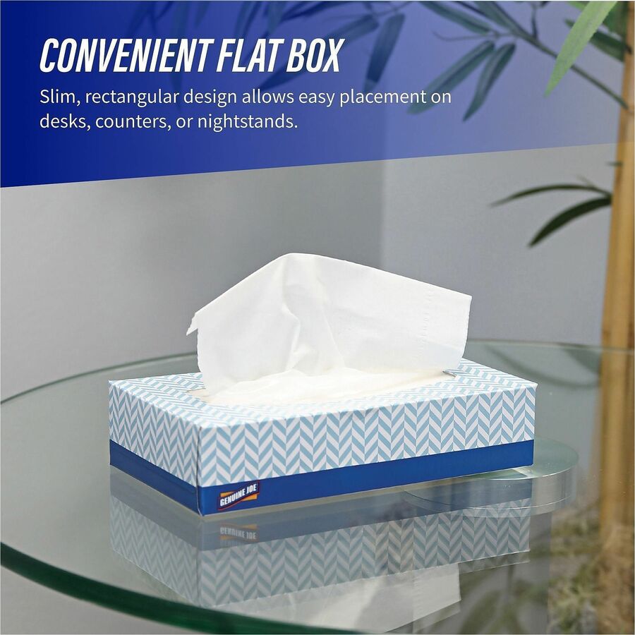 Genuine Joe 26100 Facial Tissue