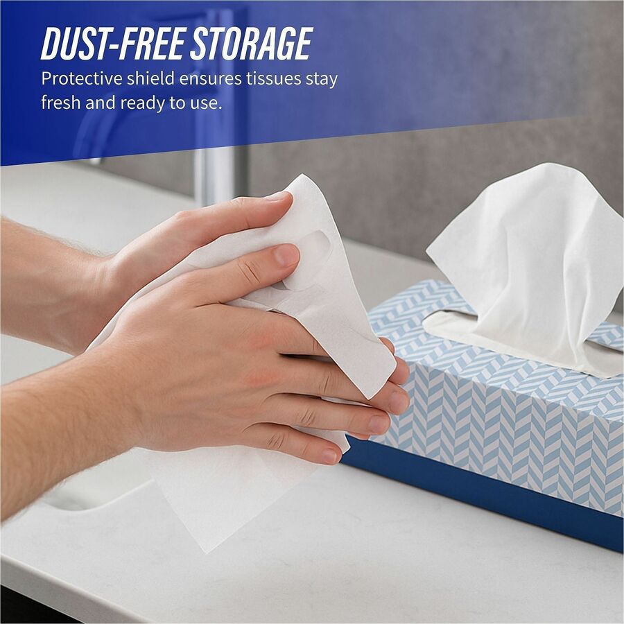 Genuine Joe 26100 Facial Tissue