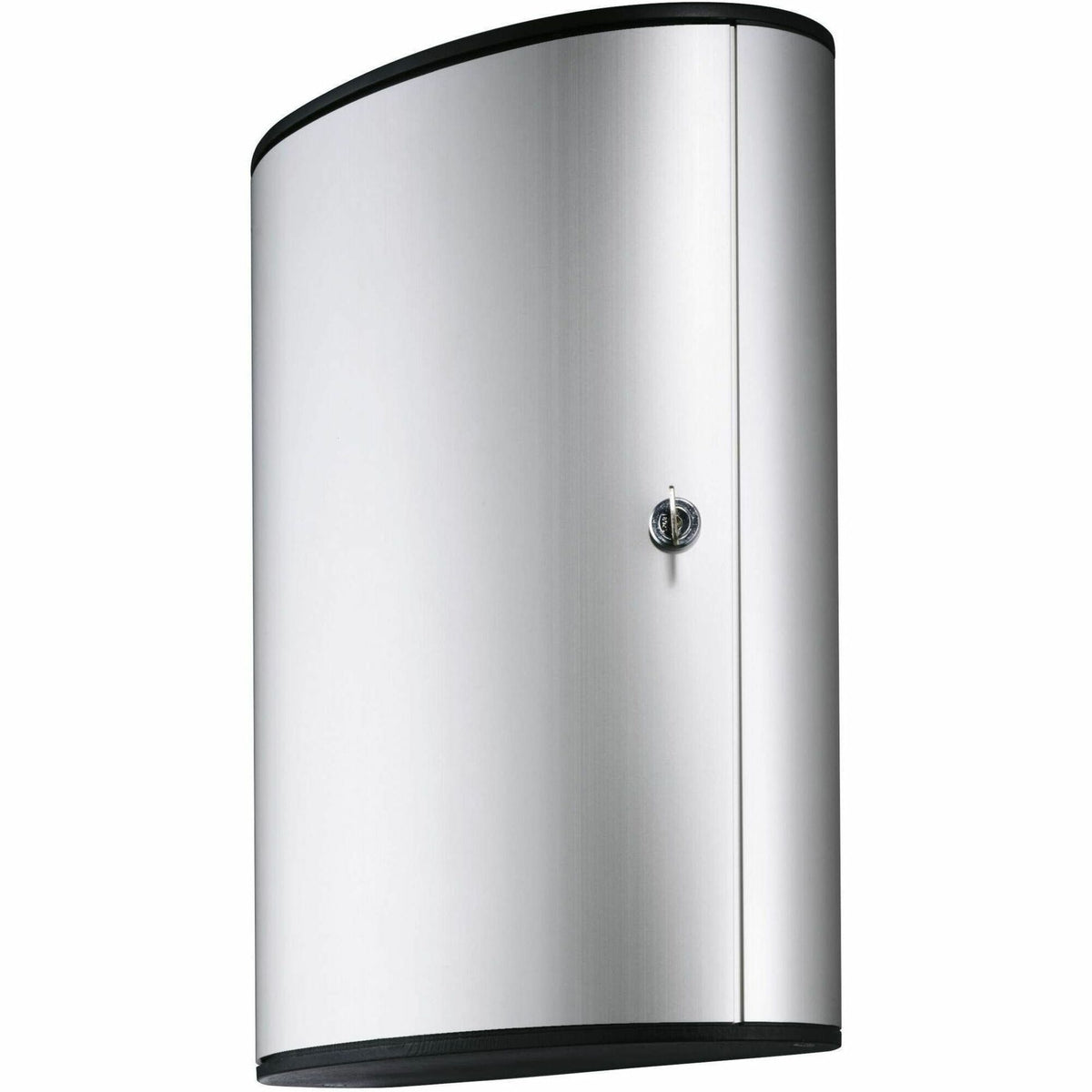 DURABLE 72-Key Brushed Aluminum Key Cabinet