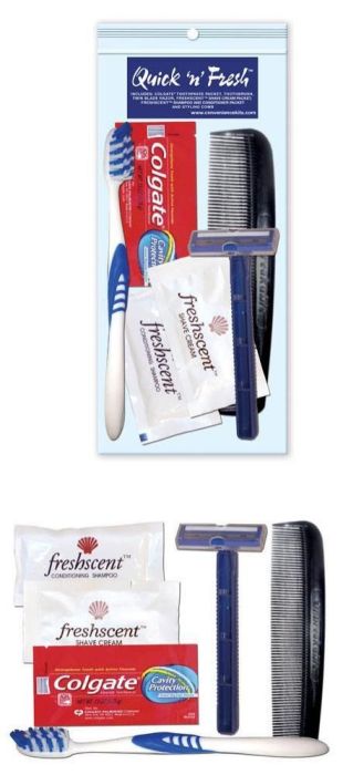 Unisex Travel Hygiene Kit, 6-Piece