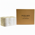 1‑Ply Bath Tissue, 1500 Sheets, Poly‑Wrapped (No Box)