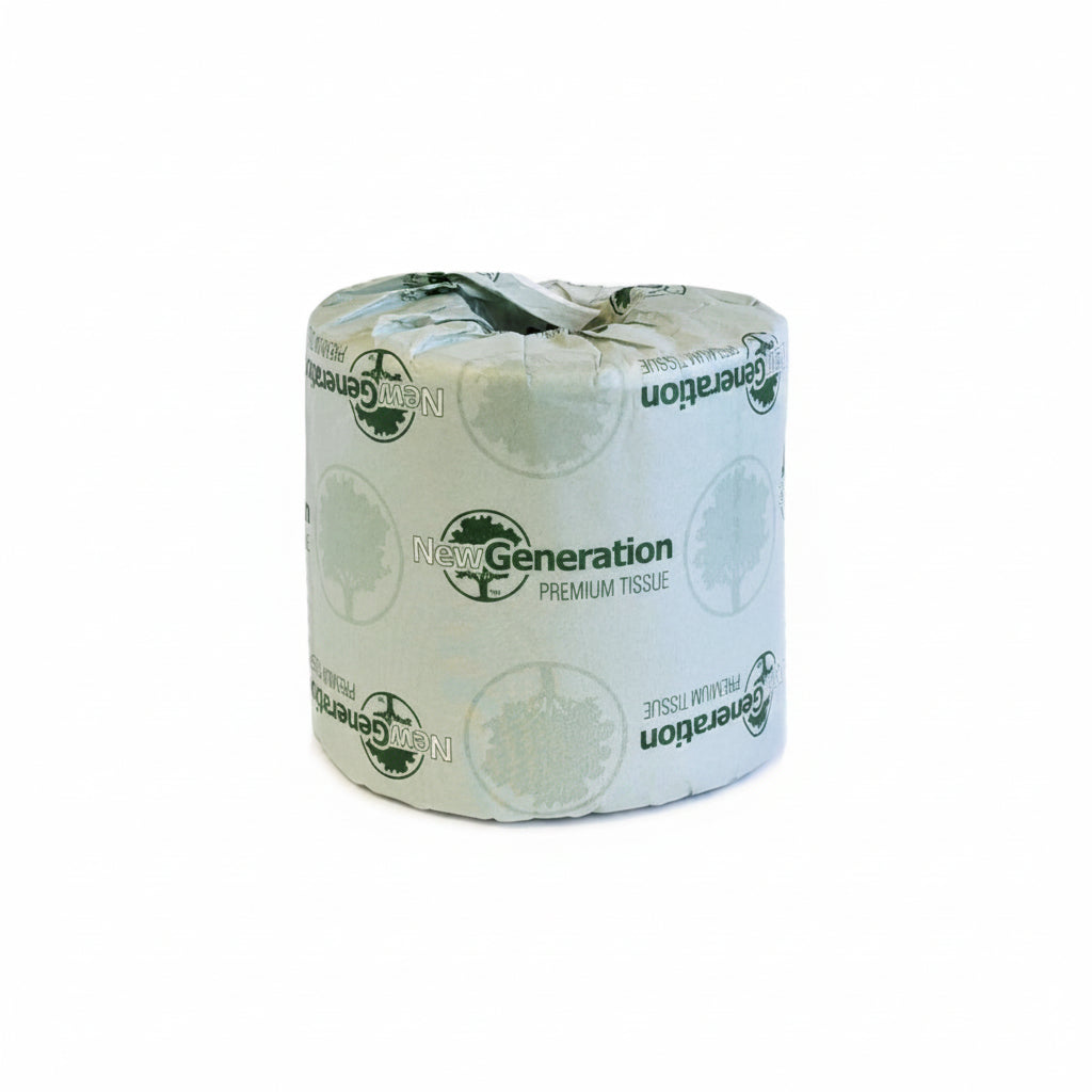 2‑Ply Bath Tissue, 500 Sheets/Roll, Full Wrap, 96 Rolls/Case