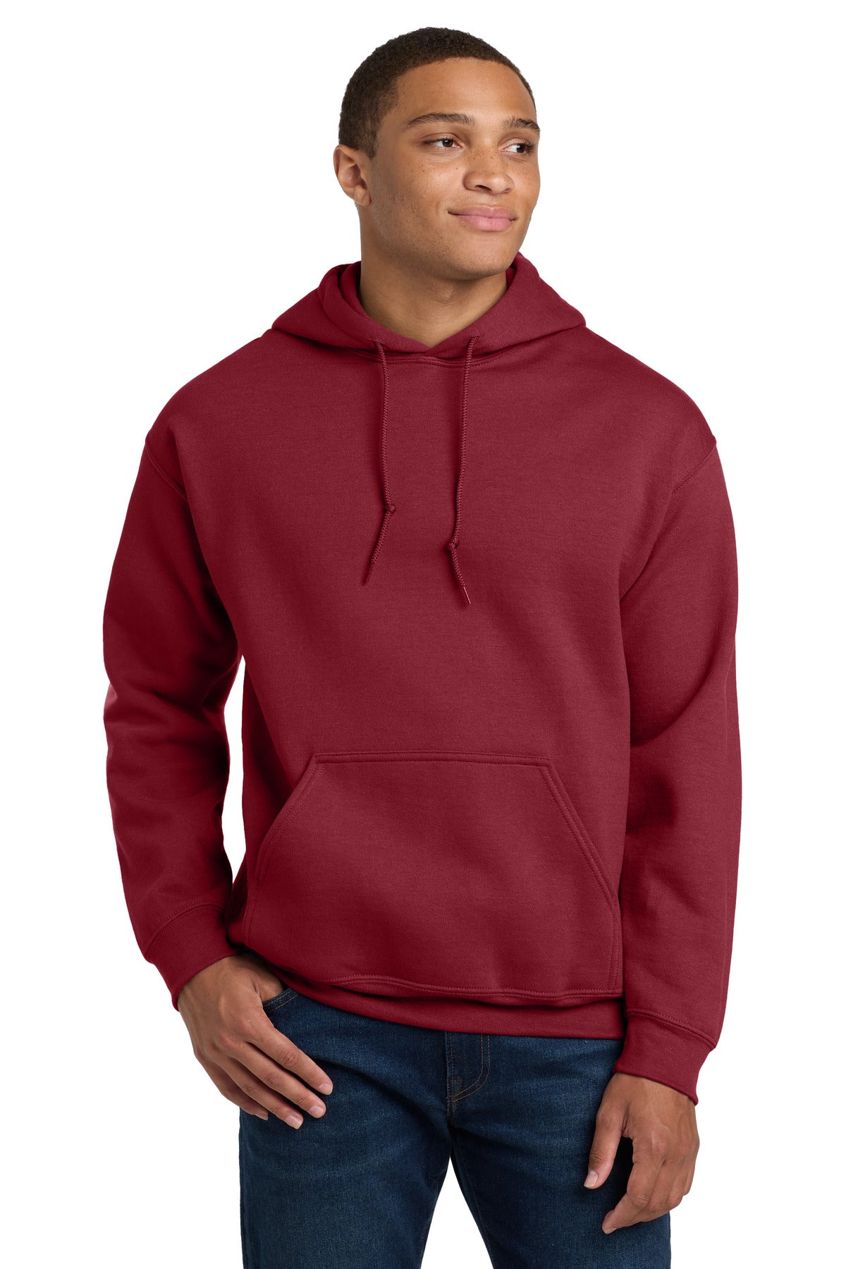 Gildan Heavy Blend Hooded Sweatshirt – Cardinal Red