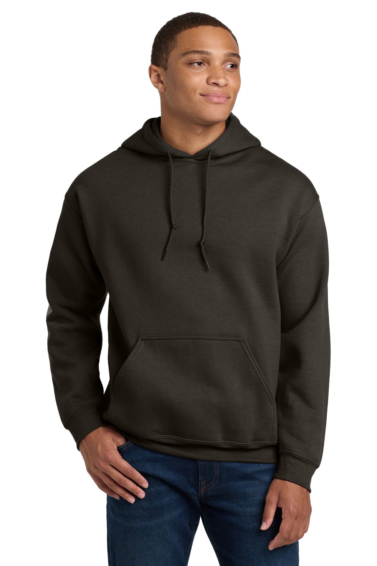 Gildan Heavy Blend Hooded Sweatshirt – Dark Chocolate