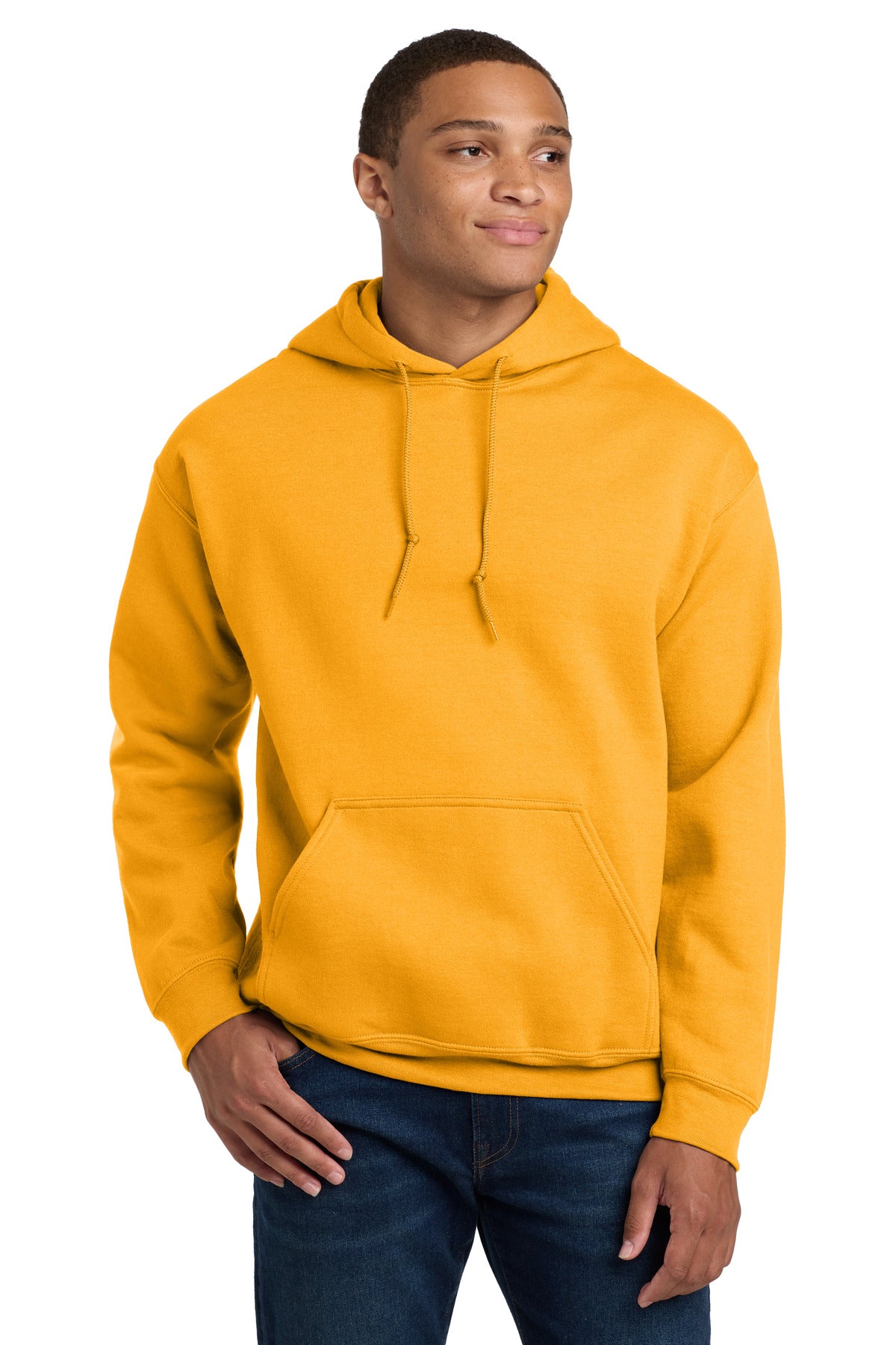 Gildan Heavy Blend Hooded Sweatshirt – Gold