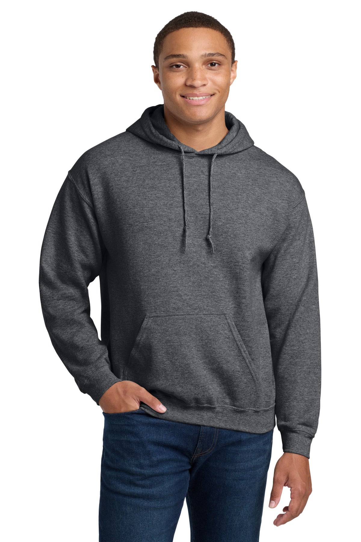Gildan Heavy Blend Hooded Sweatshirt – Graphite Heather