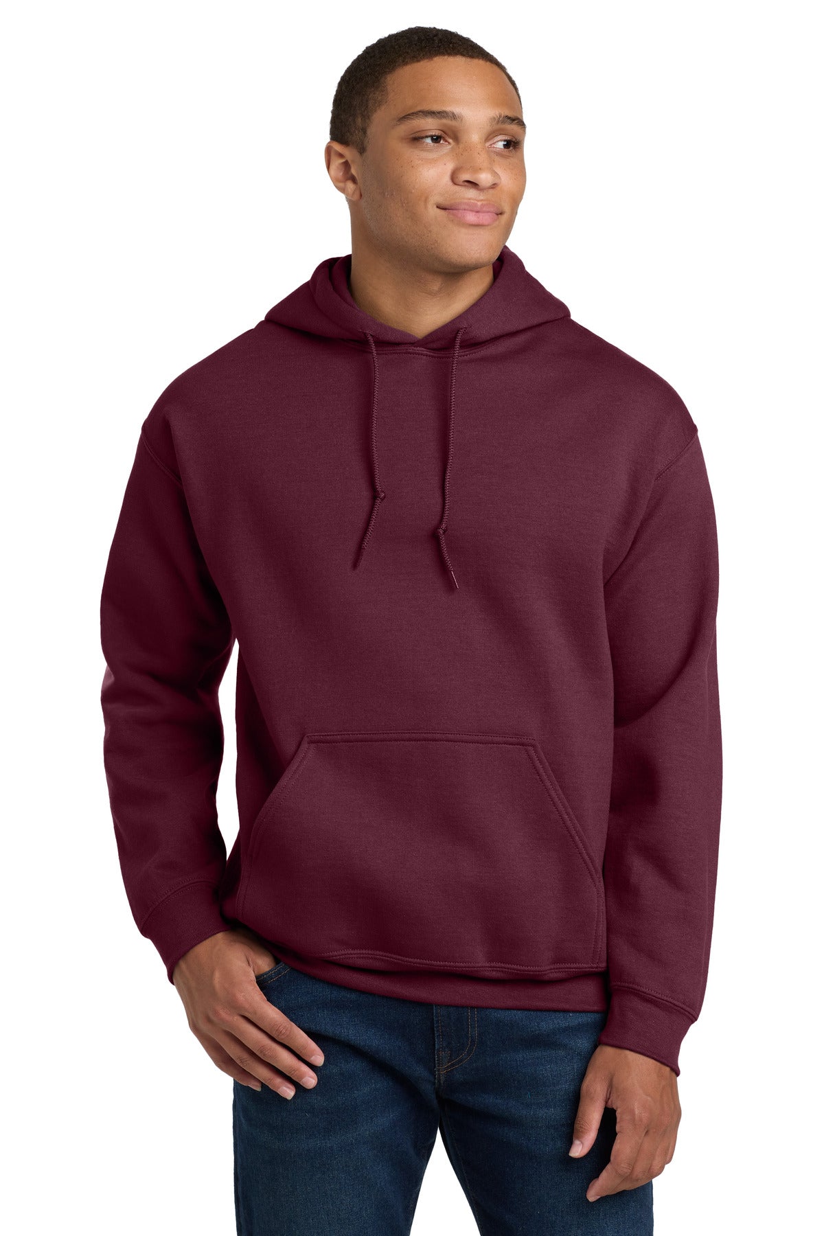 Gildan Heavy Blend Hooded Sweatshirt – Maroon