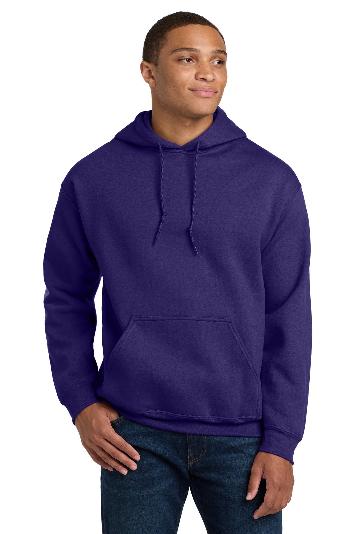 Gildan Heavy Blend Hooded Sweatshirt – Purple