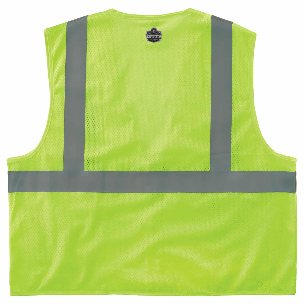 Ergodyne GloWear 8210Z Economy Mesh Vest - Lime, back