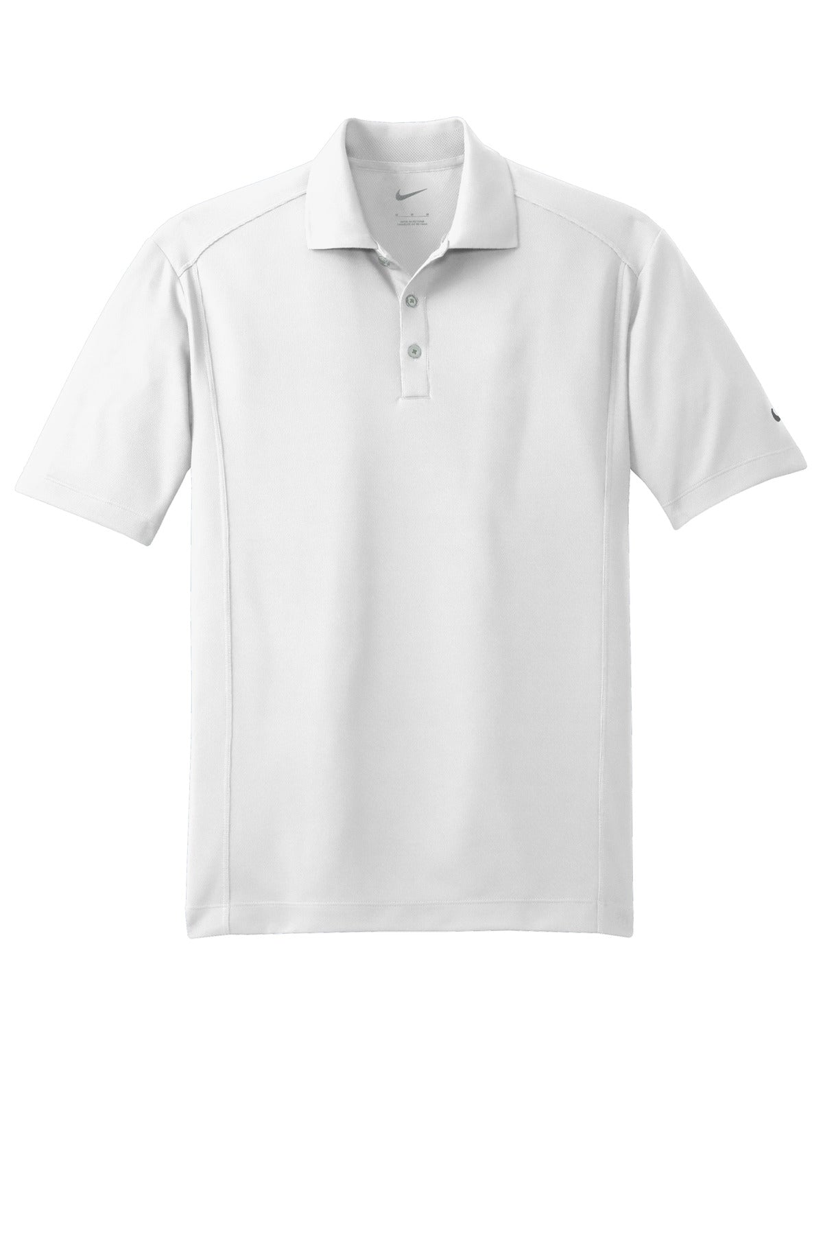 Nike Dri-FIT Classic Polo – White – flat front