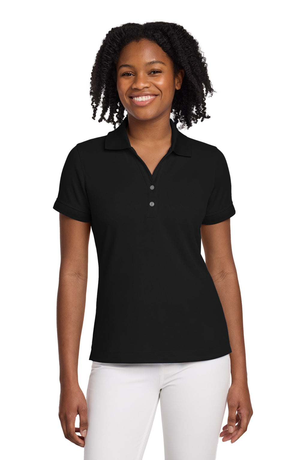 Nike Women's Dri-FIT Classic Polo – Black