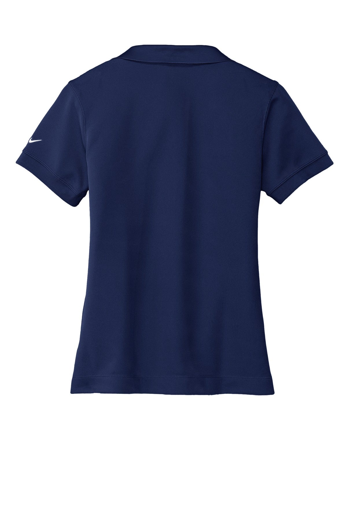 Nike Women's Dri-FIT Classic Polo – Midnight Navy – flat back