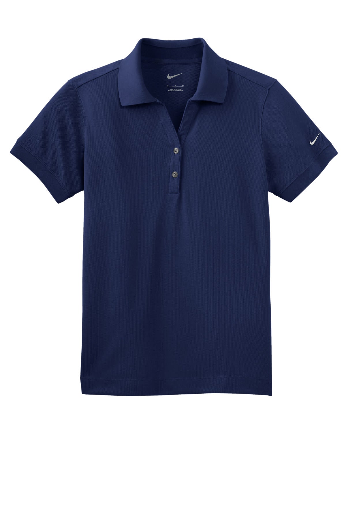 Nike Women's Dri-FIT Classic Polo – Midnight Navy – flat front
