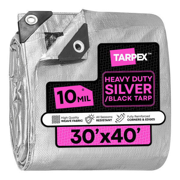 X-Pose Super Heavy-Duty Tarp 30' x 40', 10 mil