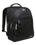 OGIO Colton Pack – Black/Silver – front