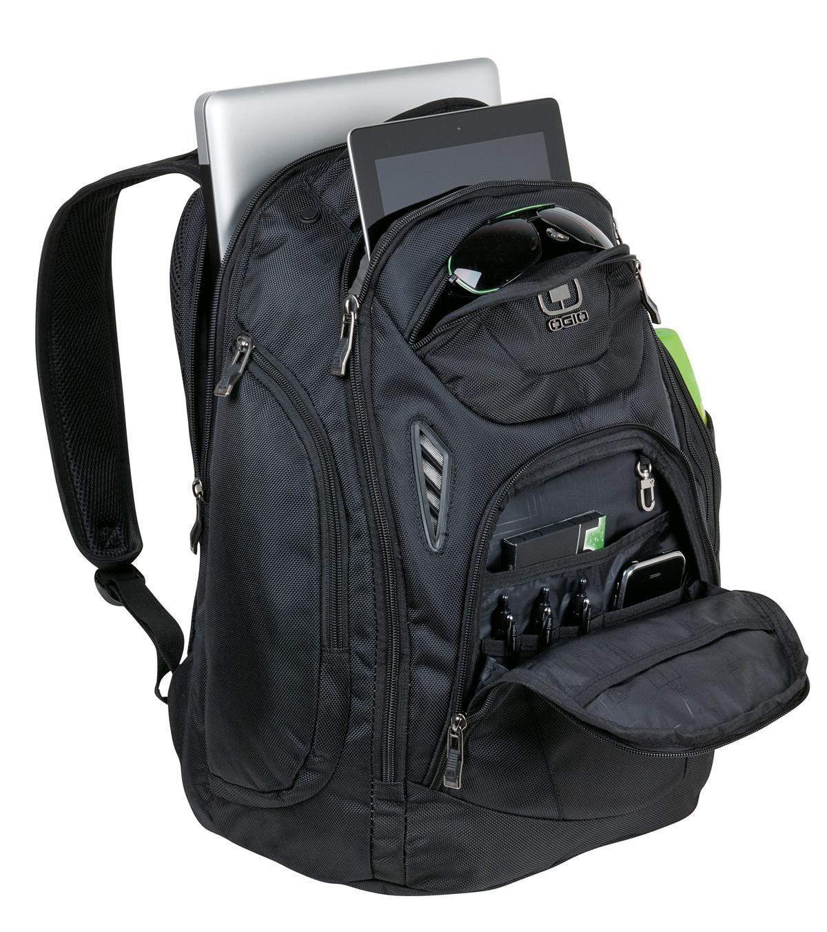 OGIO Mercur Pack – Black – propped