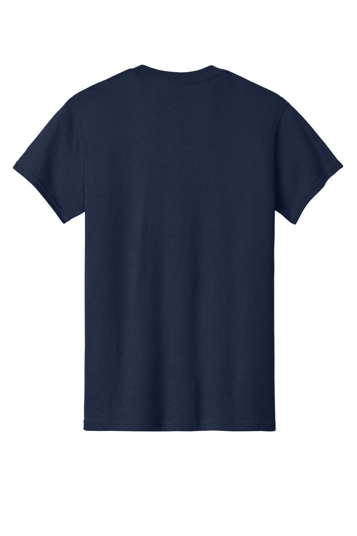 Gildan Heavy Cotton 100% Cotton T-Shirt – Navy – flat back