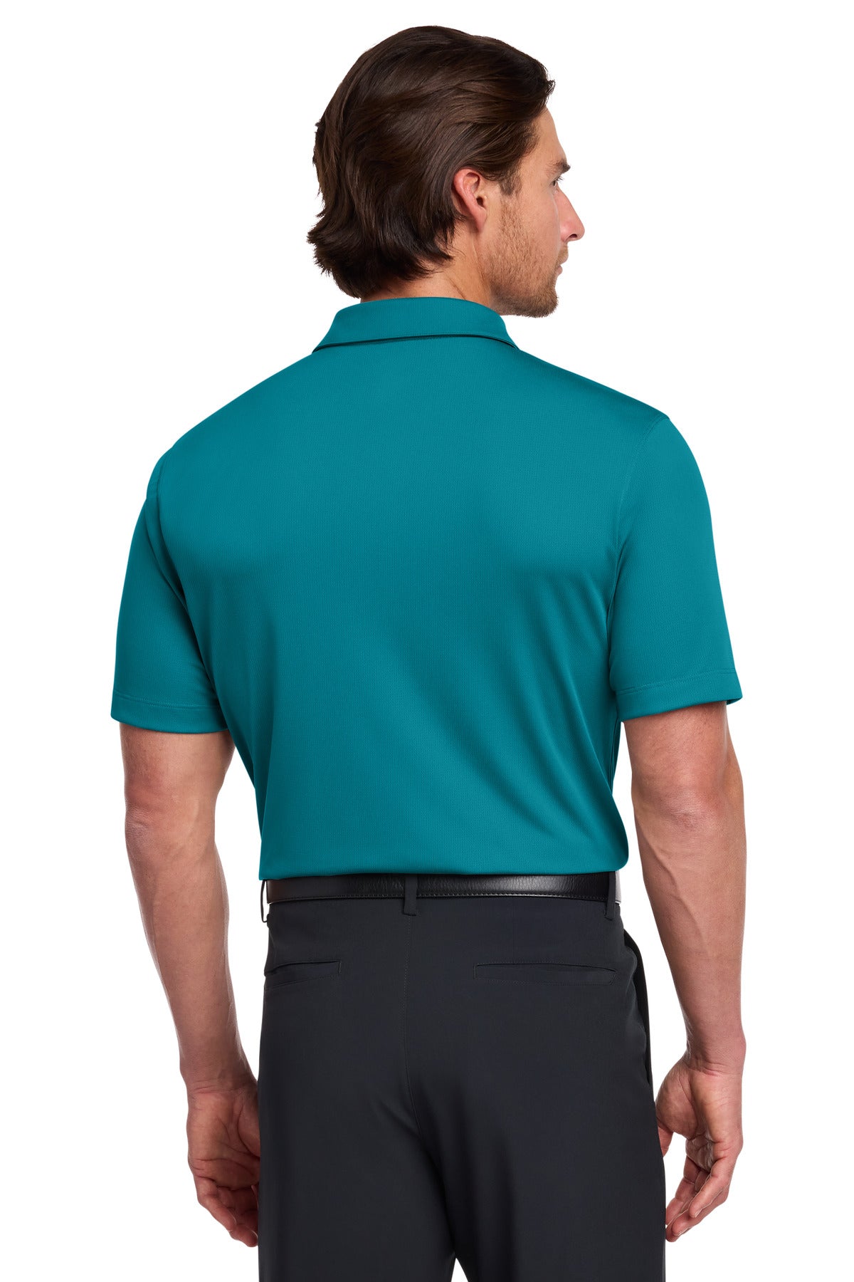 Nike Dri-FIT Vertical Mesh Polo – Blustery – back