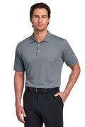 Nike Dri-FIT Vertical Mesh Polo – Cool Grey