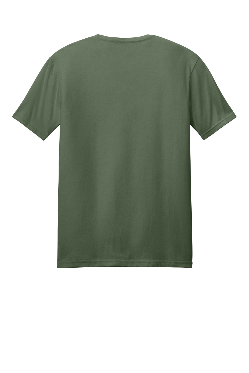 Gildan Softstyle T-Shirt – Military Green – flat back