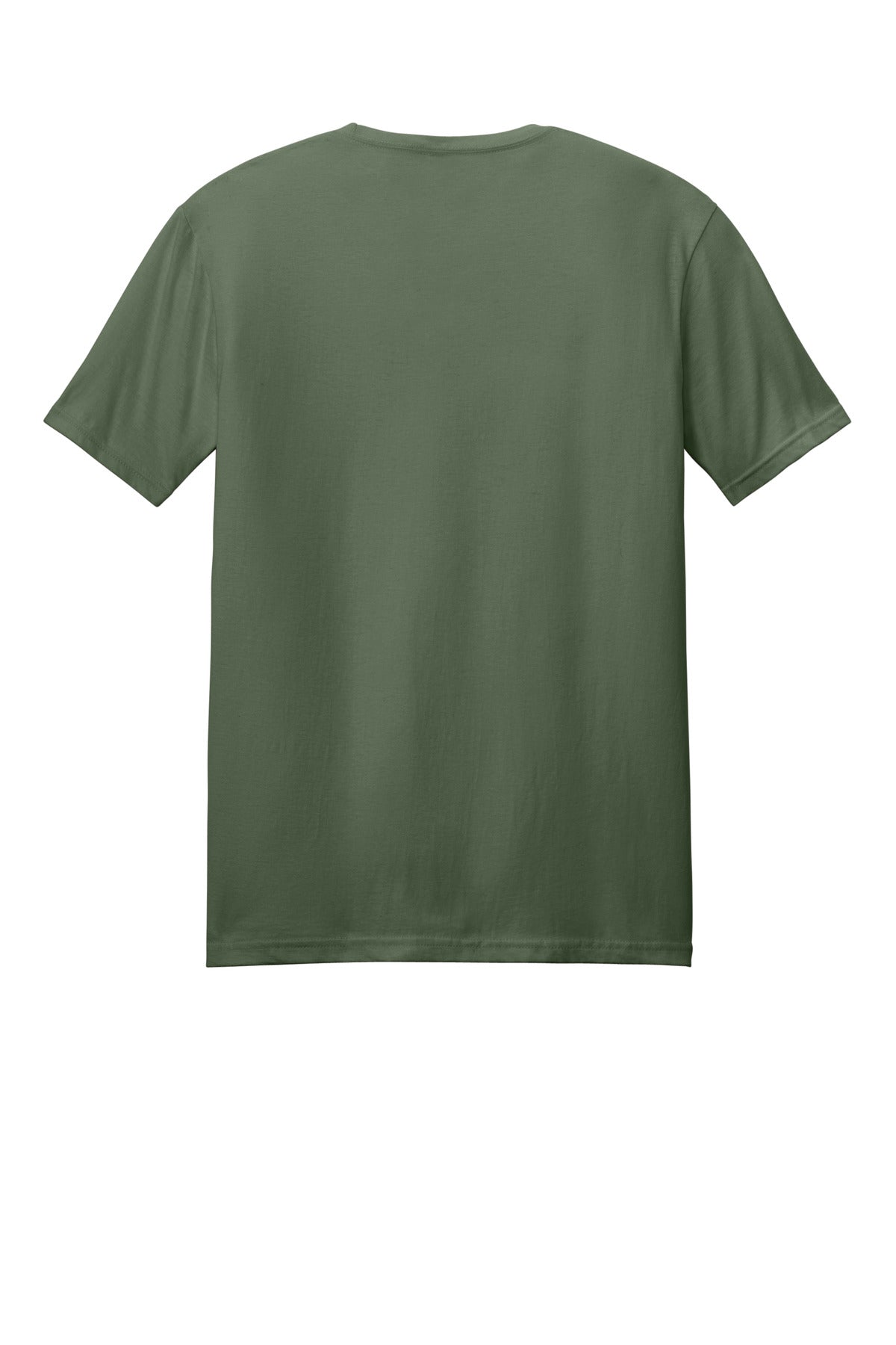 Gildan Softstyle T-Shirt – Military Green – flat back