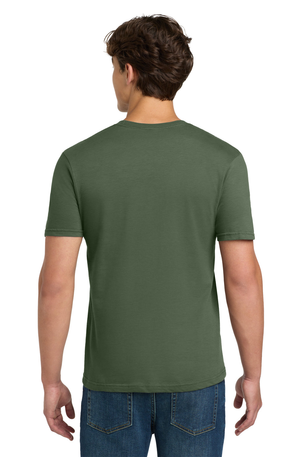 Gildan Softstyle T-Shirt – Military Green – back