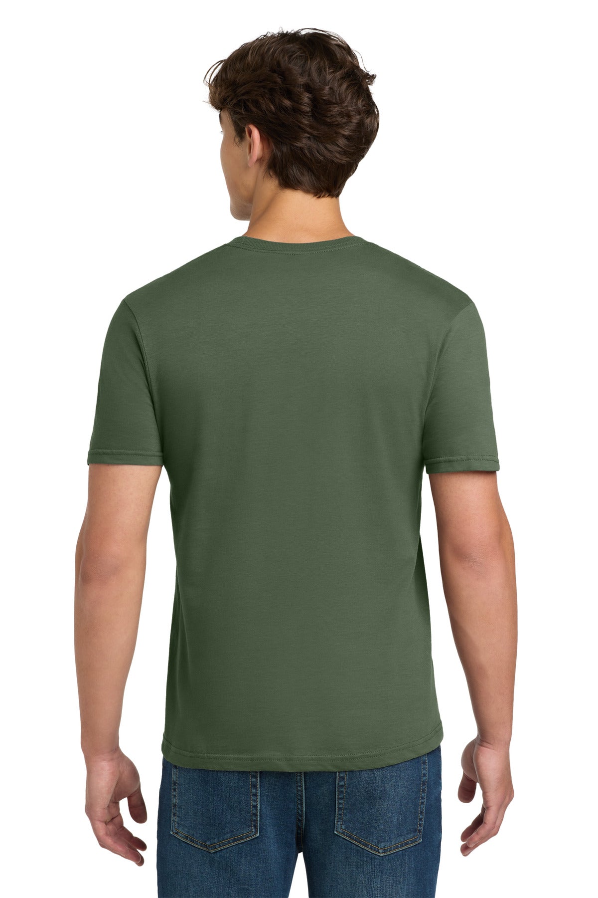 Gildan Softstyle T-Shirt – Military Green – back