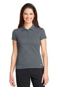 Nike Women's Dri-FIT Solid Icon Pique Modern Fit Polo – Dark Grey