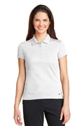 Nike Women's Dri-FIT Solid Icon Pique Modern Fit Polo – White