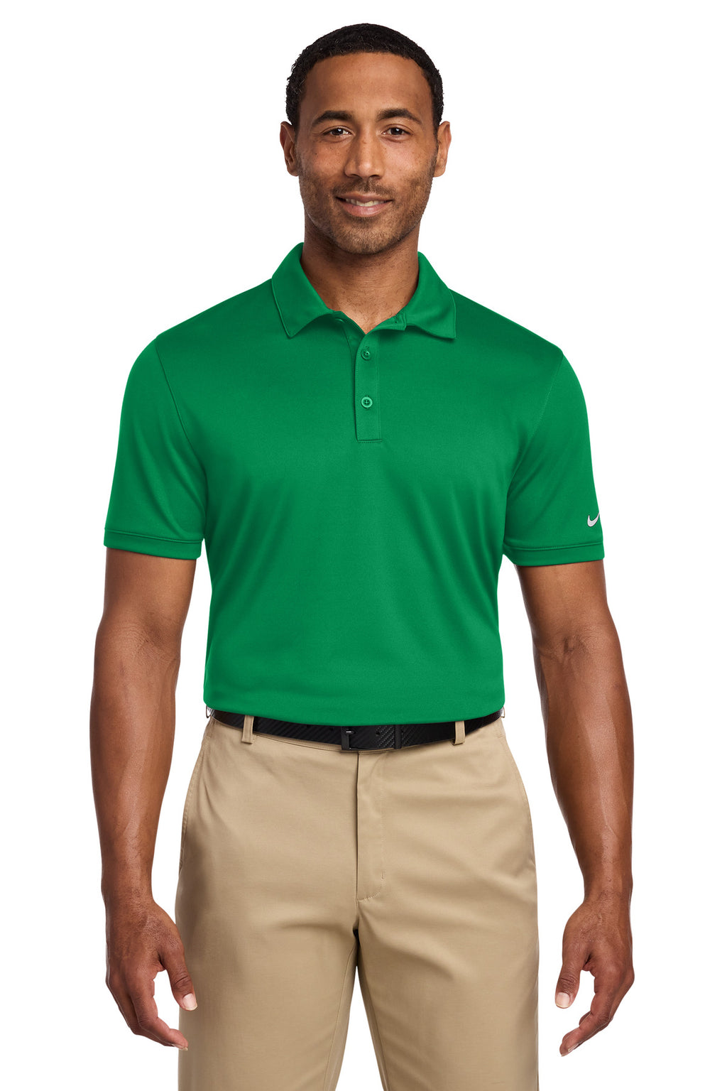 Nike Dri-FIT Players Modern Fit Polo – Pine Green