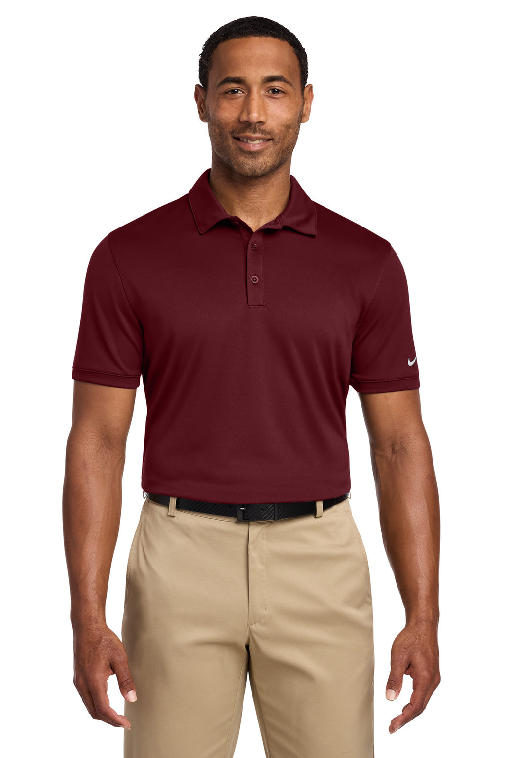 Nike Dri-FIT Players Modern Fit Polo – Team Red