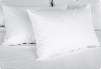 Newport Hypoallergenic Pillow, Queen 20" x 30", 10/Case