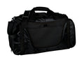 Port Authority Medium Two-Tone Duffel – Black/Black – front