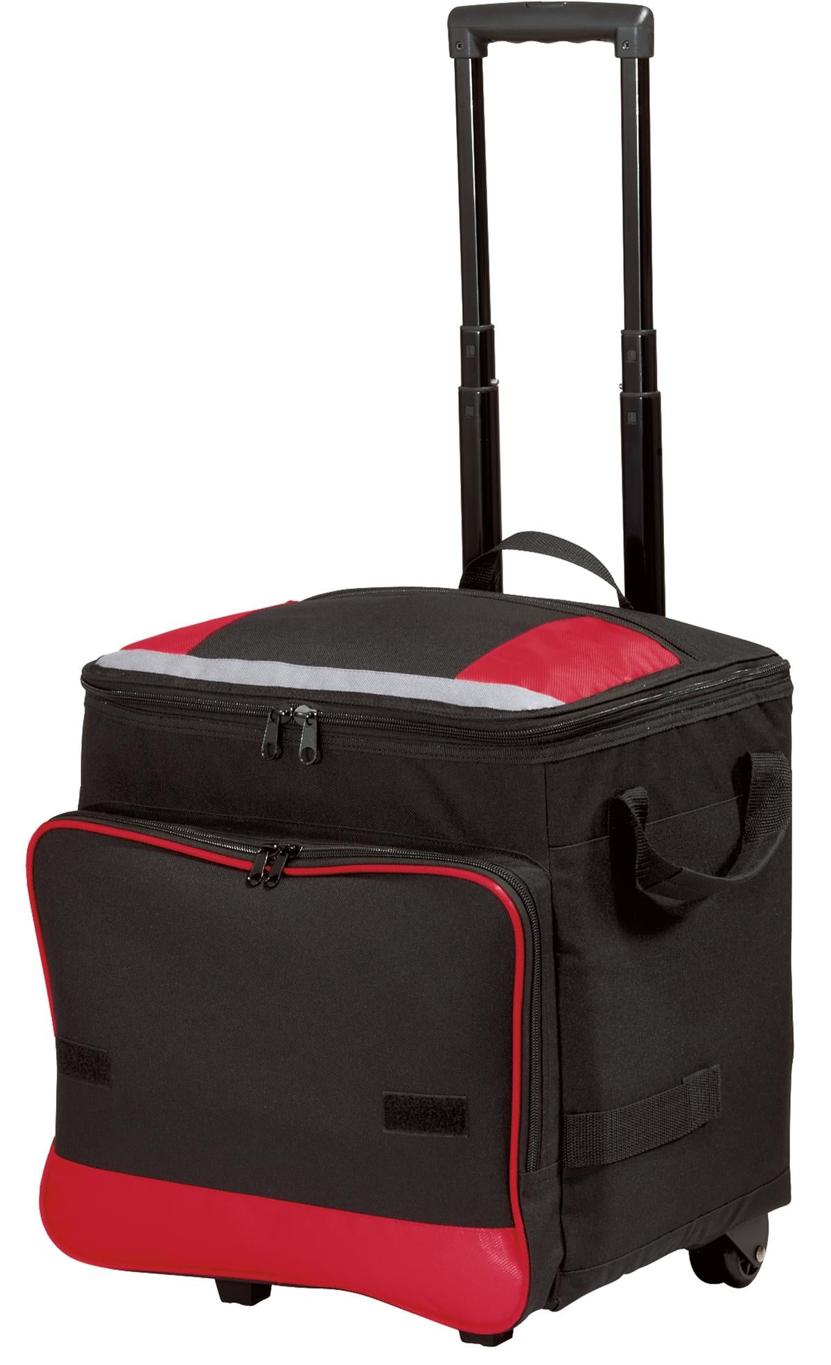 Port Authority Rolling Cooler – Red