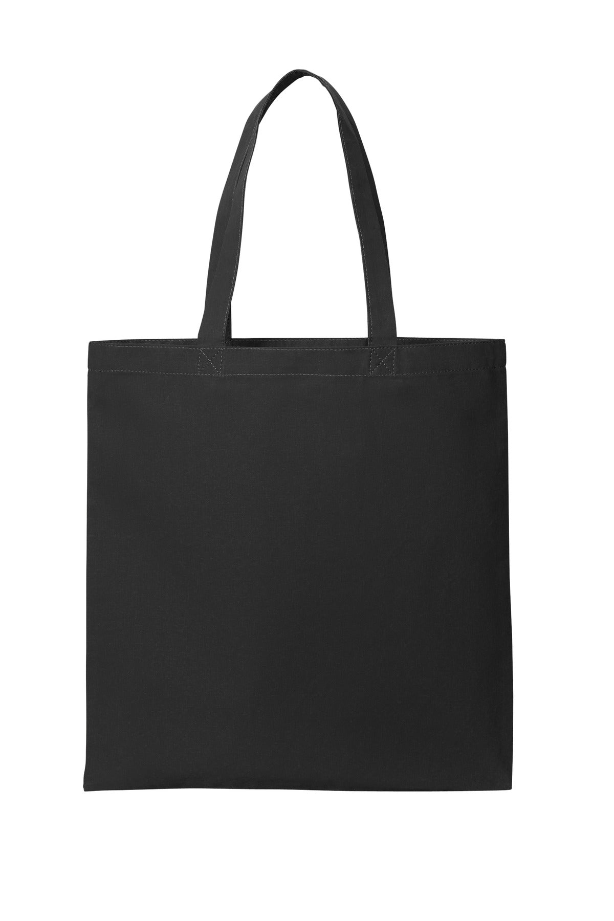 Port Authority Core Cotton Tote – Deep Black