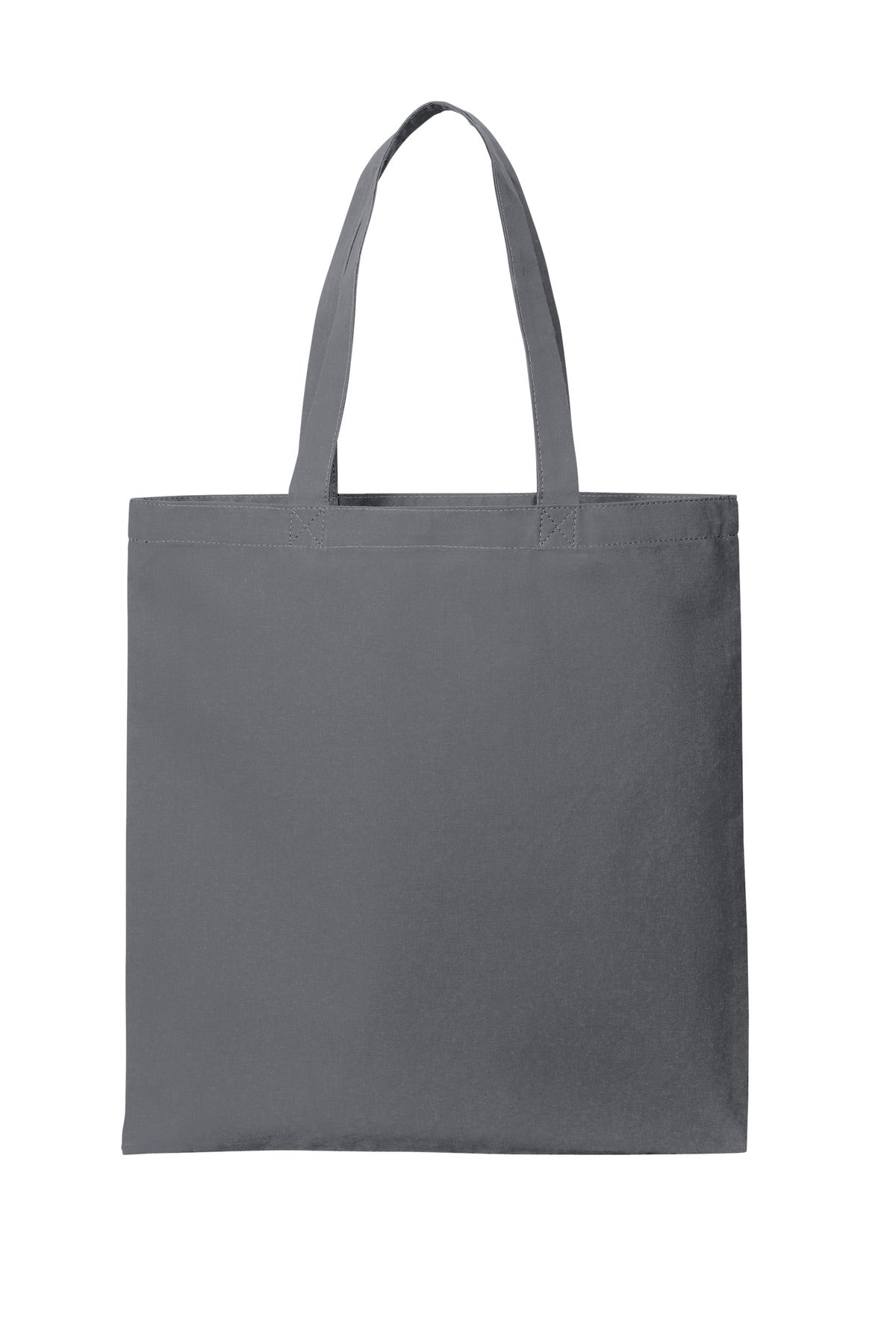 Port Authority Core Cotton Tote – Storm Grey