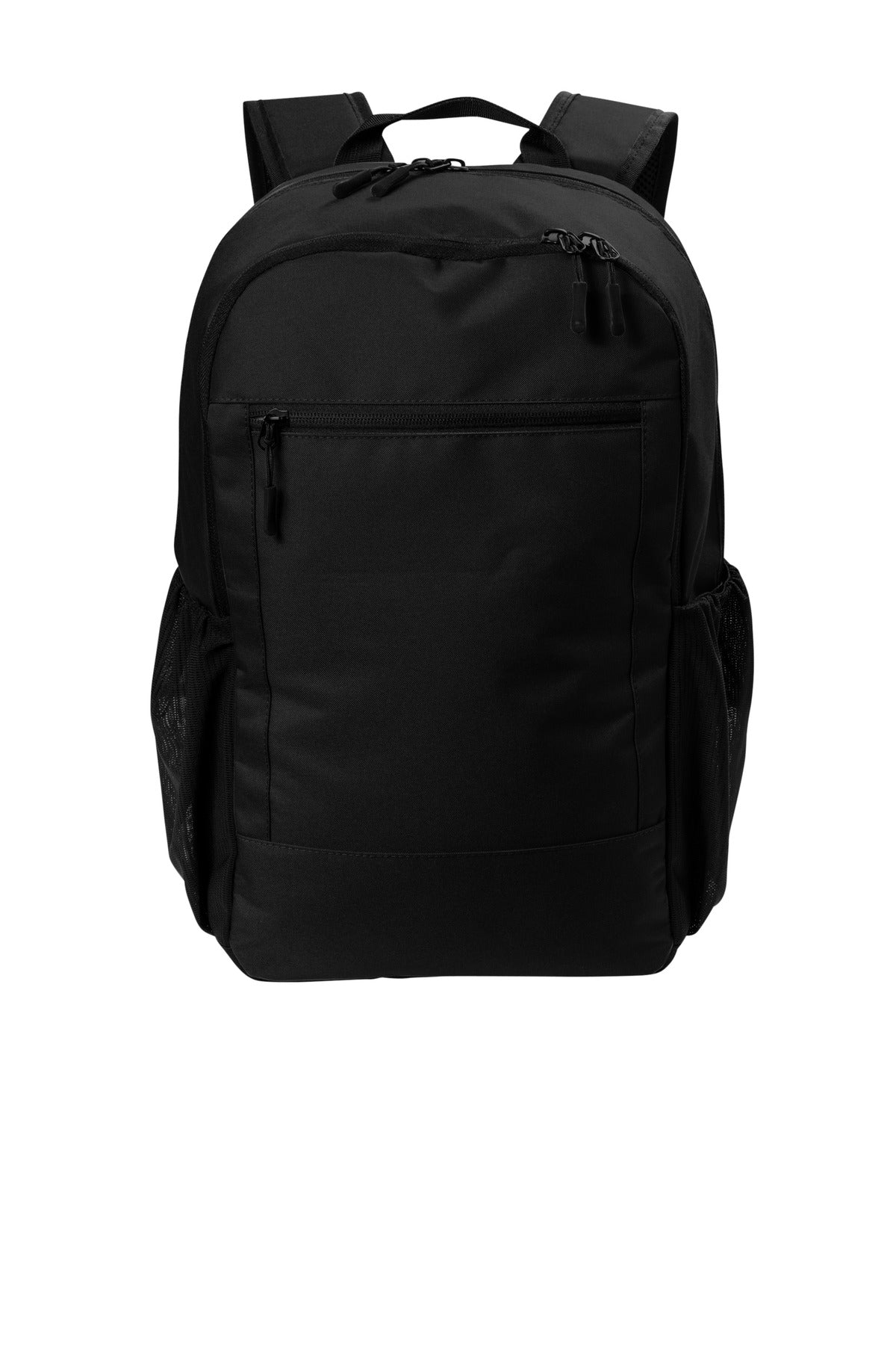 Port Authority Daily Commute Backpack – Black – front