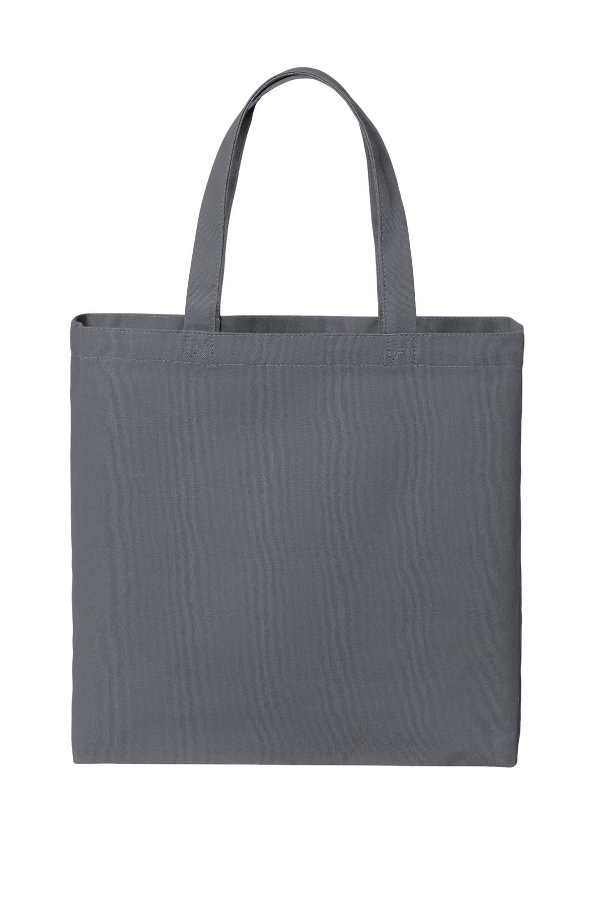 Port Authority Cotton Canvas Tote – Storm Grey