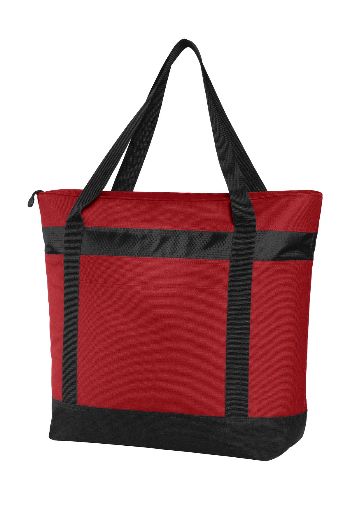 Port Authority Large Tote Cooler – Chili Red/Black