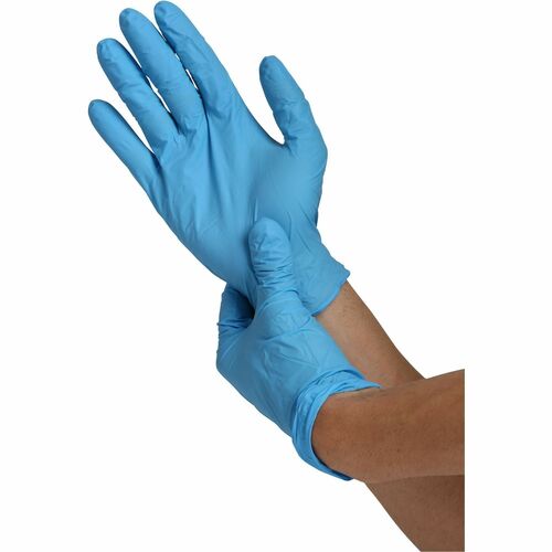 Blue Nitrile Gloves — 4 Mil,